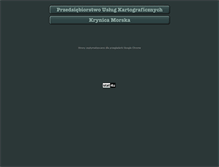 Tablet Screenshot of krynica.morska.com